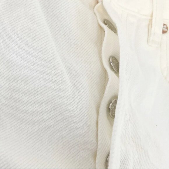 New Free People The Lasso Jean in White Lightening size 26 - Picture 8 of 10